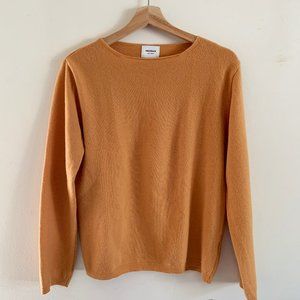 Orange Sweater - S - Made in Korea